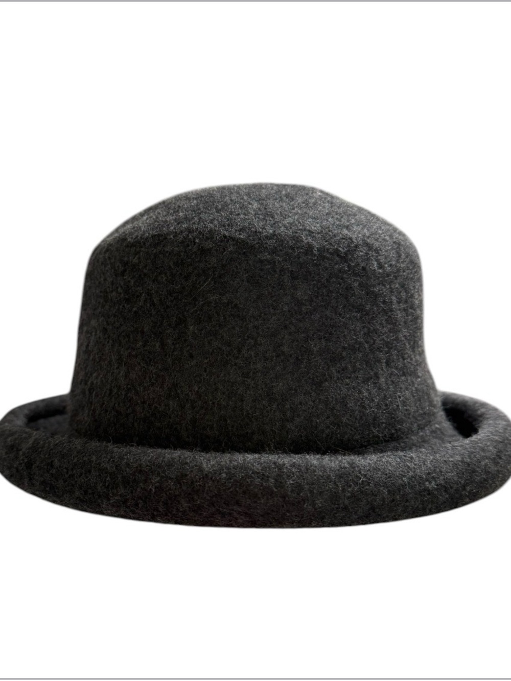 The Limited Charcoal Wool Felt Bowler Hat - Picture 2 of 3